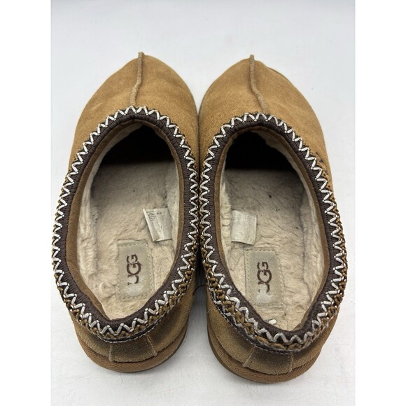 UGG Tasman 5955 Classic Chestnut Suede Sheepskin Wool Slippers Men’s 8 main image 6